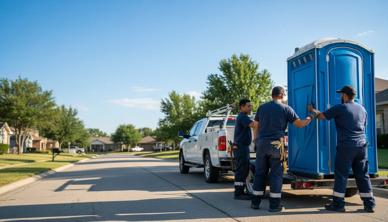 Portable Toilet Rental in Connersville, IN near me